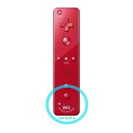 Controller Origineel Wii / Wii U - Motion Plus Rood - Nintendo