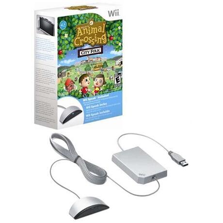 Animal Crossing: Let’s Go to the City + Wii Speak microfoon