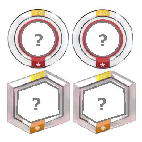 Verrassingset - 4 stuks! - Power Disc Disney Infinity 3.0