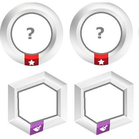 Verrassingset - 4 stuks! - Power Disc Disney Infinity 1.0